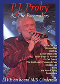 P.J. Proby & The Pacemakers - Live on board M/S Cinderella (DVD)