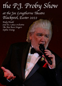 The P.J. Proby Show - Live at the Joe Longthorne Theatre in 2022 (DVD)